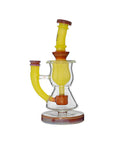 Calibear Curvy Torus Incycler Dab Rig | 8" Borosilicate Glass Rig with Torus Chamber