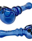 4.5" AFM Double Halo Colored Borosilicate Glass Hand Pipe