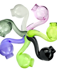 5.5" AFM Iris Borosilicate Glass Screen Hand Pipe