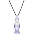 CaliBear Lava Lamp Glass Pendant with Opal
