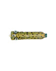 CaliBear Speckled Eel Chillum Glass Pipe