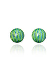 Calibear 6MM Classic Dichro Cactus Terp Pearls | 2-Pack Dichroic Glass Dab Marbles for Terp Slurper & Flat Top Bangers