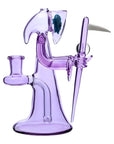 Calibear Reaper Rig W/ Removable Scythe Dabber & Shinning Opal