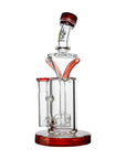 Calibear Vortex Turbo Incycler 8” Glass Bong with TRI-SEED Perc
