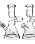 Calibear 9mm Zong Bong Beaker Glass Water Pipe | Heavy Duty Z-Curve Bong