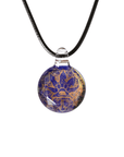 Handcrafted Borosilicate Glass Pendant – Galaxy Orb Series