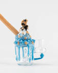 Empire Glassworks Cookie Monster Sundae Nano Rig