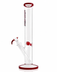 Rock Glass CrystalAxis Straight Tube Bong