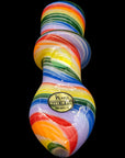 "Rainbow Tornado" Chillum Pipe