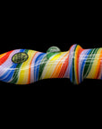 "Rainbow Tornado" Chillum Pipe