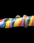 "Rainbow Tornado" Chillum Pipe