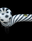 "Ivory Locks" Bone White Sitting Sherlock Glass Pipe