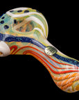"Pancake" Dichroic Color-Changing Spoon Glass Pipe