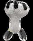 "Black Daisy" White Fritted Sitting Sherlock
