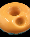 "Frosted Donut" Glass Pipe