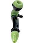 "Alien Locks" Green n Black Sherlock Pipe