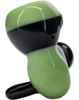 "Alien Locks" Green n Black Sherlock Pipe