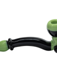 "Alien Locks" Green n Black Sherlock Pipe