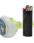 The "Wormhole" Wig-Wag Reversal Ivory Spoon Pipe