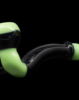 "Alien Locks" Green n Black Sherlock Pipe