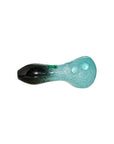Dual-Tone Glass Spoon Pipe W/ Marble Feet
