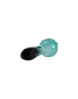Dual-Tone Glass Spoon Pipe W/ Marble Feet