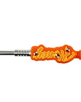 Honeycomb Nectar Sipper Silicone & Titanium Straw