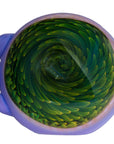 Crush Eye Candy 3D Floral Slime Glass Spoon Pipe - Multi-Color π