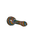 Extended Wigwag Spoon Pipe W/ Bear Emblem