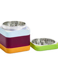 Edie Parker Colorblock Grinders