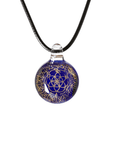 Flower Of Life Glass Pendant