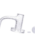 Full Weld Filigree Shredder Quartz Banger Kit | Separate Piece View | Golden Goat Quartz