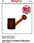 Twenties Collection Hand Pipe | Amber