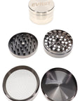EVRST 4-Part Metal Herb Grinder – 1½″, 2″, 2½″, 3″ – Assorted