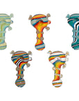Galaxy Swirl Spoon Pipe Series