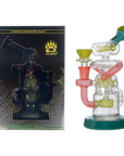 Calibear Gusher Recycler Dual Percolator Dab Rig