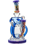 Calibear 8'' Continuum Seed Of Life Perc Recycler Dab Rig