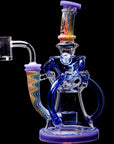 Calibear 8'' Continuum Seed Of Life Perc Recycler Dab Rig