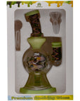 Calibear 8'' Fabyrinth Seed Of Life Perc Dab Rig