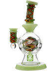 Calibear 8'' Fabyrinth Seed Of Life Perc Dab Rig