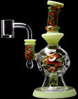 Calibear 8'' Fabyrinth Seed Of Life Perc Dab Rig