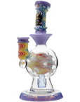Calibear 8'' Fabyrinth Seed Of Life Perc Dab Rig