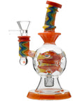 Calibear 8'' Fabyrinth Seed Of Life Perc Dab Rig