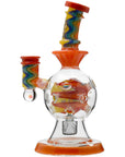 Calibear 8'' Fabyrinth Seed Of Life Perc Dab Rig