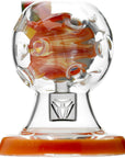 Calibear 8'' Fabyrinth Seed Of Life Perc Dab Rig