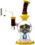 Calibear 8'' Fabyrinth Seed Of Life Perc Dab Rig
