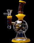 Calibear 8'' Fabyrinth Seed Of Life Perc Dab Rig