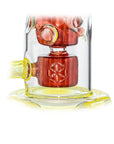 Calibear Seed Of Life Swiss Incycler Dab Rig