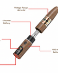 The Stogie Variable Voltage 510 Battery