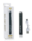 510 Thread Cartridge Vape Battery | Black Profile View | Golden Goat Quartz